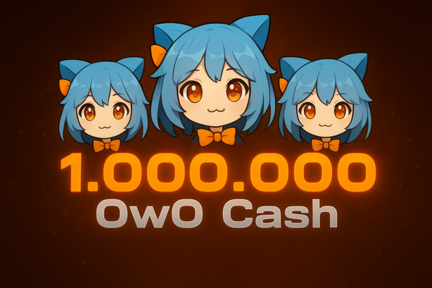 ✨1.000.000 Owo Cash (KALİTE-GÜVENİLİR) 15.00 ₺✨