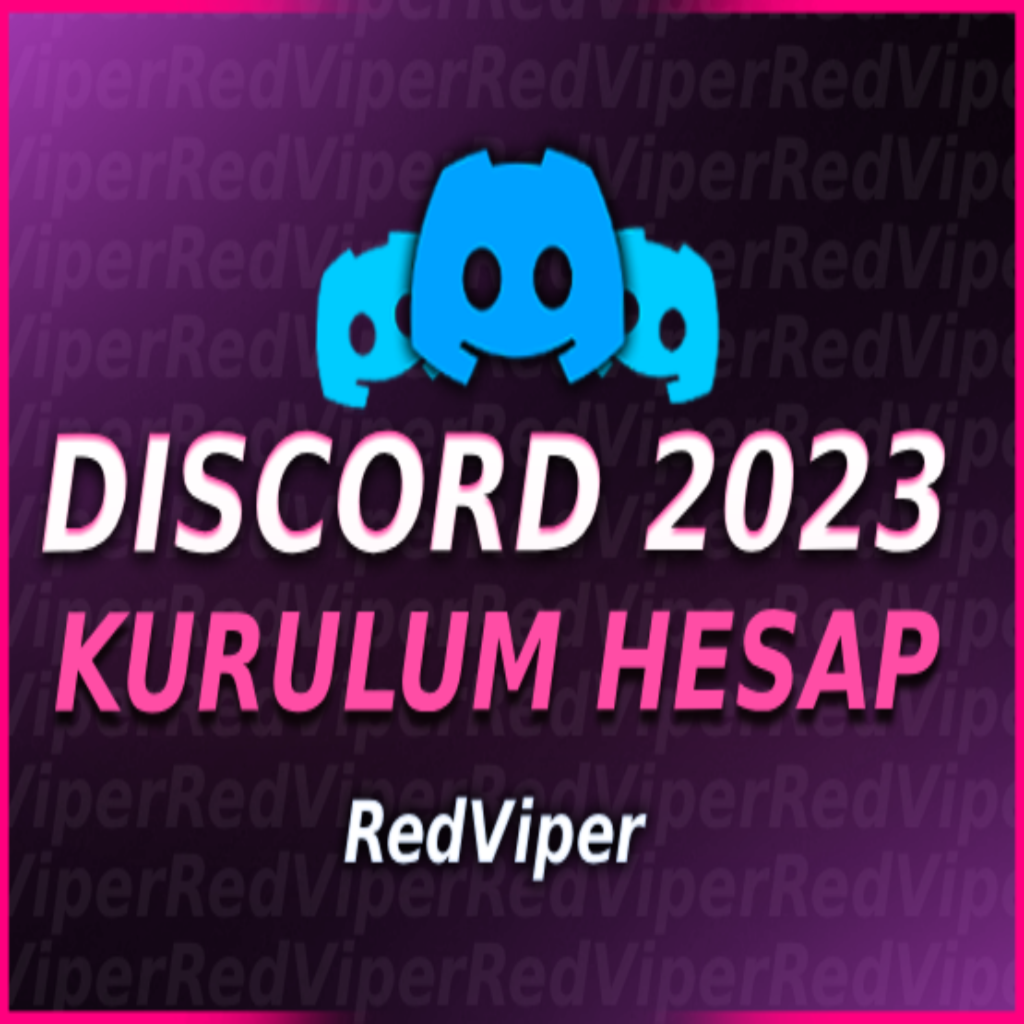 🔏[HERŞEYİ DEĞİŞEN] DİSCORD 2023 KURULUM HESAP